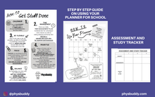 Load image into Gallery viewer, 2025 PHYSBUDDY STUDENT PLANNER