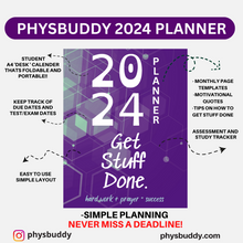 Load image into Gallery viewer, 2024 PHYSBUDDY STUDENT PLANNER
