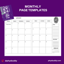 Load image into Gallery viewer, 2024 PHYSBUDDY STUDENT PLANNER
